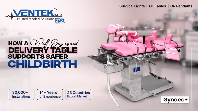 How a Well-Designed Delivery Table Supports Safer Childbirth
