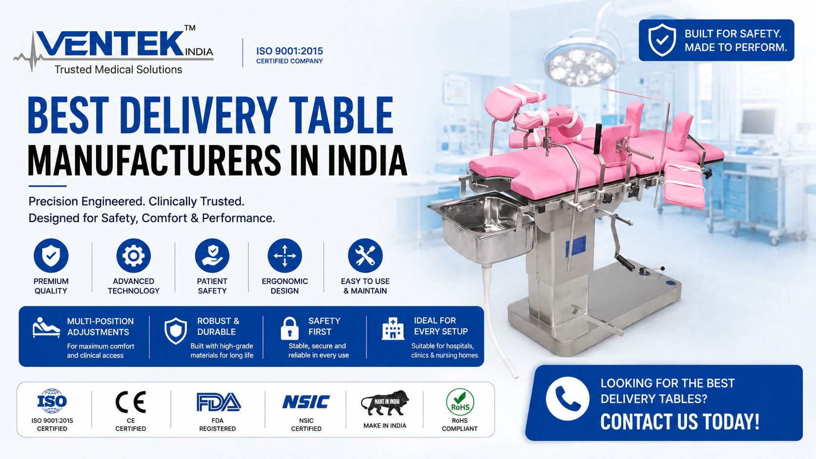 delivery table