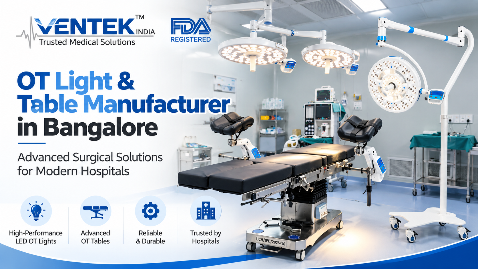 OT Light & Table Manufacturer in Bangalore